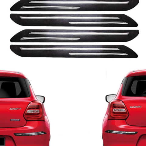 High Gloss Carbon Fibre Tape for Door and Bumper, Scratch Protection